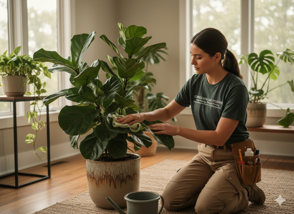 Plant maintenance and care services